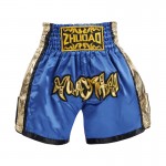 Side Panel Muay ThaiShorts Black and Gold Side Panel Muay ThaiShorts Black and Gold