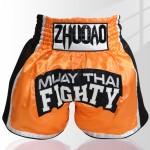Side Panel Muay ThaiShorts Orange Side Panel Muay ThaiShorts Orange