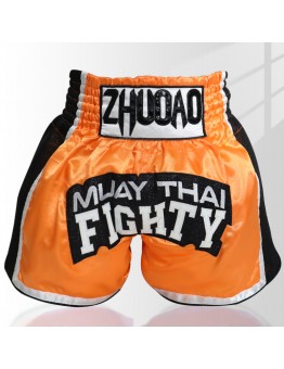 Side Panel Muay ThaiShorts Orange