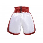 Side Panel Muay ThaiShorts Red and White Side Panel Muay ThaiShorts Red and White