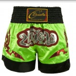 Classic Muay Thai Shorts Shiny Green Classic Muay Thai Shorts Shiny Green