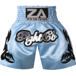 Classic Muay Thai Shorts Blue and Black Classic Muay Thai Shorts Blue and Black