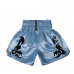 Classic Muay Thai Shorts Blue and Black Classic Muay Thai Shorts Blue and Black