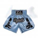 Classic Muay Thai Shorts Blue and Black Classic Muay Thai Shorts Blue and Black