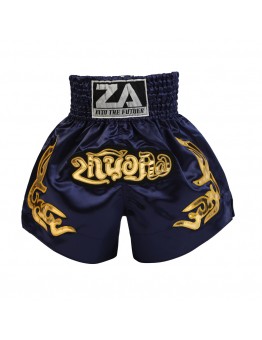 Classic Muay Thai Shorts Navy Blue 