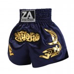 Classic Muay Thai Shorts Navy Blue Classic Muay Thai Shorts Navy Blue