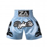 Classic Muay Thai Shorts Blue and Black Classic Muay Thai Shorts Blue and Black