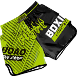 Heat-Printed Muay Thai Shorts Green Heat-Printed Muay Thai Shorts Green