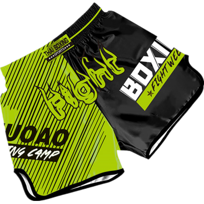 Heat-Printed Muay Thai Shorts Green