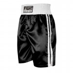 Customized Muay Thai Shorts Black and White Waist Boxing Pants Customized Muay Thai Shorts Black and White Waist Boxing Pants