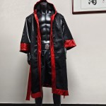 Boxing Robe Black and Red Boxing Robe Black and Red