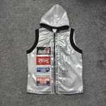 Boxing Robe Sleeveless Hooded 3