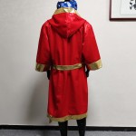 Boxing Robe Red and Gold