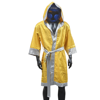 Boxing Robe Yellow and Sliver