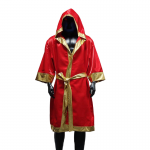 Boxing Robe Red and Gold