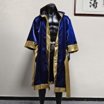 Boxing Robe Blue and Gold Boxing Robe Blue and Gold