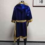 Boxing Robe Blue and Gold Boxing Robe Blue and Gold