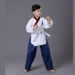 Poomsae Uniform (White Top + Blue Pants) Poomsae Uniform (White Top + Blue Pants)