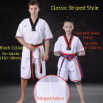 Classic Striped Style Taekwondo Uniform Classic Striped Style Taekwondo Uniform