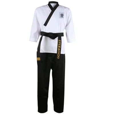  Poomsae Uniform (White Top + Black Pants)