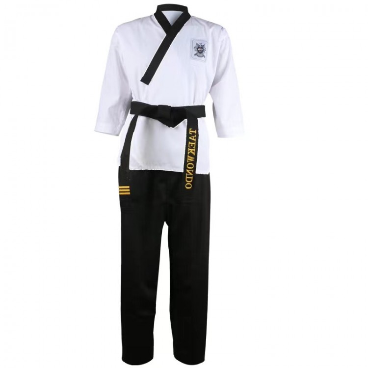  Poomsae Uniform (White Top + Black Pants)