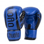 6oz/10oz Zhuoao Blue Boxing Gloves