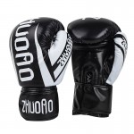 6oz/10oz Zhuoao Black Boxing Gloves