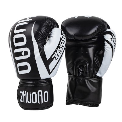 6oz/10oz Zhuoao Black Boxing Gloves