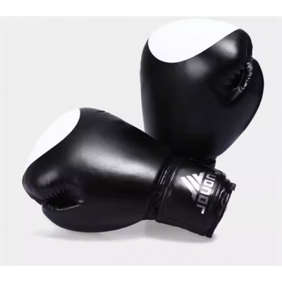 10oz JRS Upgraded Boxing Gloves (Black & White)