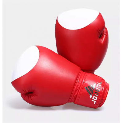 10oz JRS Upgraded Boxing Gloves (Red & White)