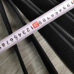 Taekwondo Black Belt - Instructor Grade Rank Embroidered Belt for Men, Suitable for Karate & Judo