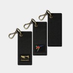 Martial Arts Black Belt Key Chain Karate Taekwondo Belt Pocket Keychain with Ring Gift