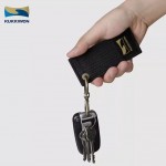 Martial Arts Black Belt Key Chain Karate Taekwondo Belt Pocket Keychain with Ring Gift