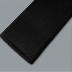 Martial Arts Black Belt Key Chain Karate Taekwondo Belt Pocket Keychain with Ring Gift