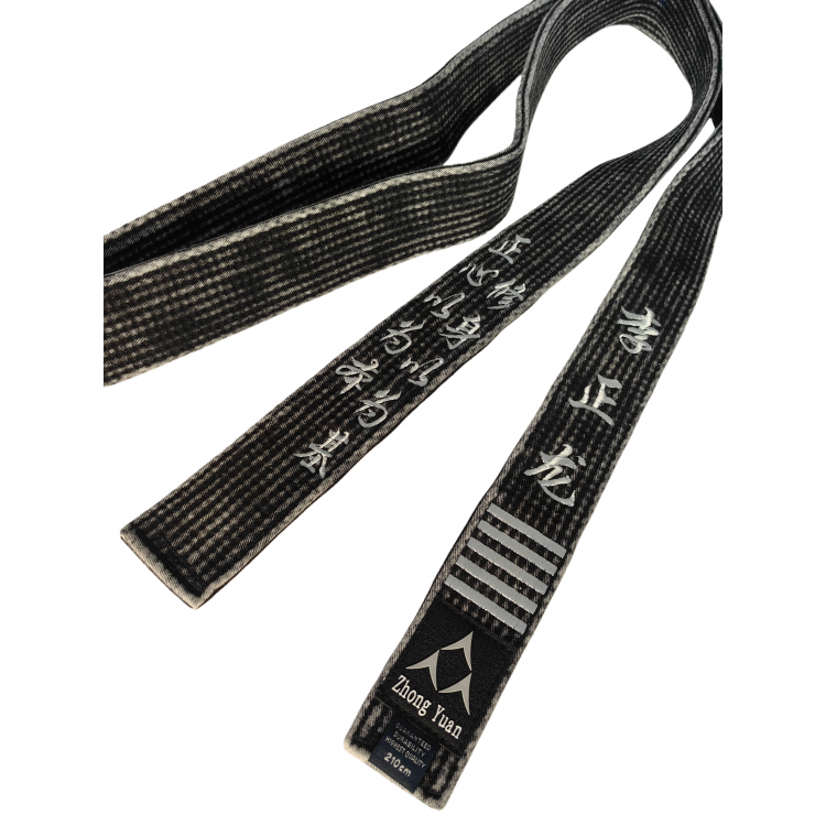 Width 5cm Martial Arts Vintage Black Belt Embroidered Custom Belts Karate Taekwondo Judo Width 5cm Martial Arts Vintage Black Belt Embroidered Custom Belts Karate Taekwondo Judo