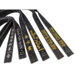 Width 5cm Martial Arts Vintage Black Belt Embroidered Custom Belts Karate Taekwondo Judo Width 5cm Martial Arts Vintage Black Belt Embroidered Custom Belts Karate Taekwondo Judo