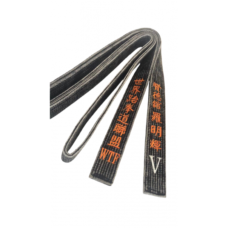 Width 5cm Martial Arts Vintage Black Belt Embroidered Custom Belts Karate Taekwondo Judo Width 5cm Martial Arts Vintage Black Belt Embroidered Custom Belts Karate Taekwondo Judo
