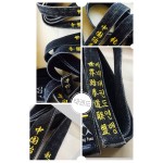 Width 5cm Martial Arts Vintage Black Belt Embroidered Custom Belts Karate Taekwondo Judo Width 5cm Martial Arts Vintage Black Belt Embroidered Custom Belts Karate Taekwondo Judo