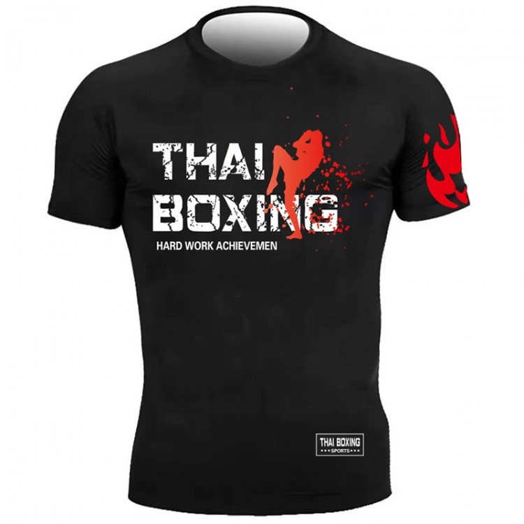 THAI Red Muay Thai T-Shirt THAI Red Muay Thai T-Shirt
