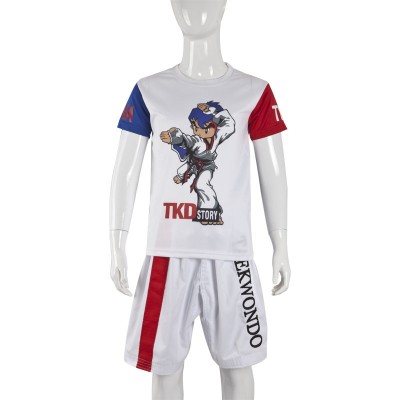 Cotton T-shirt with colorful prints Sets