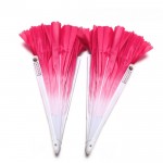 CaoJi Colorful Cloud Fans (Left & Right Hands) - Pink| Rib 33cm, Tassel 10cm