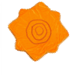 Adults' Dance Handkerchiefs,Orange (Pair), Diagonal Length 41cm Adults' Dance Handkerchiefs,Orange (Pair), Diagonal Length 41cm