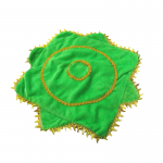 Kids' Dance Handkerchiefs, Green(Pair), Diagonal Length 36cm Kids' Dance Handkerchiefs, Green(Pair), Diagonal Length 36cm