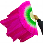 Extended Three-Color Gradient (Green-White-Pink) for Left & Right Hands