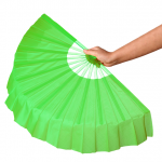 Cao Mulan Fans (Left & Right Hands)  Green