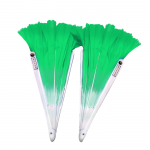 CaoJi Colorful Cloud Fans (Left & Right Hands) - Green| Rib 33cm, Tassel 10cm