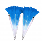 CaoJi Colorful Cloud Fans (Left & Right Hands) - Blu| Rib 33cm, Tassel 10cm