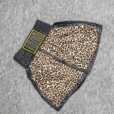 Leopard Print Martial Arts Fight Shorts Satin MMA/Kickboxing Trunks Stylish Combat Gear for Training & Competition