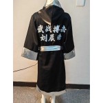 Black & Silver Martial Arts Robe - Combat Boxing/Taekwondo Entrance Gown Black & Silver Martial Arts Robe - Combat Boxing/Taekwondo Entrance Gown