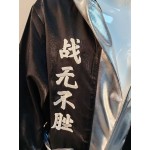 Black & Silver Martial Arts Robe - Combat Boxing/Taekwondo Entrance Gown Black & Silver Martial Arts Robe - Combat Boxing/Taekwondo Entrance Gown